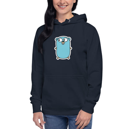 "GoLang" Unisex Hoodie The Developer Shop