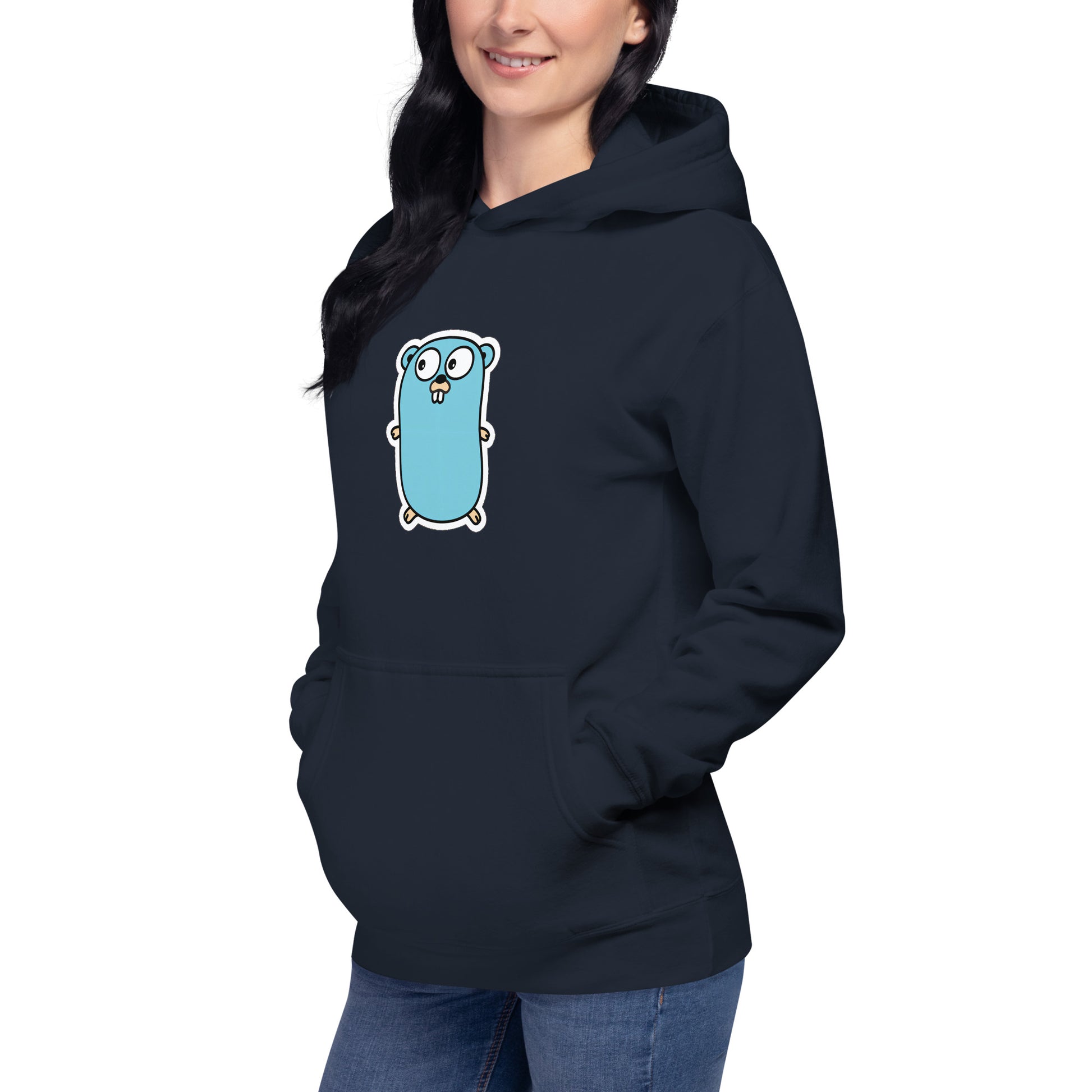 "GoLang" Unisex Hoodie The Developer Shop