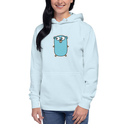 "GoLang" Unisex Hoodie The Developer Shop