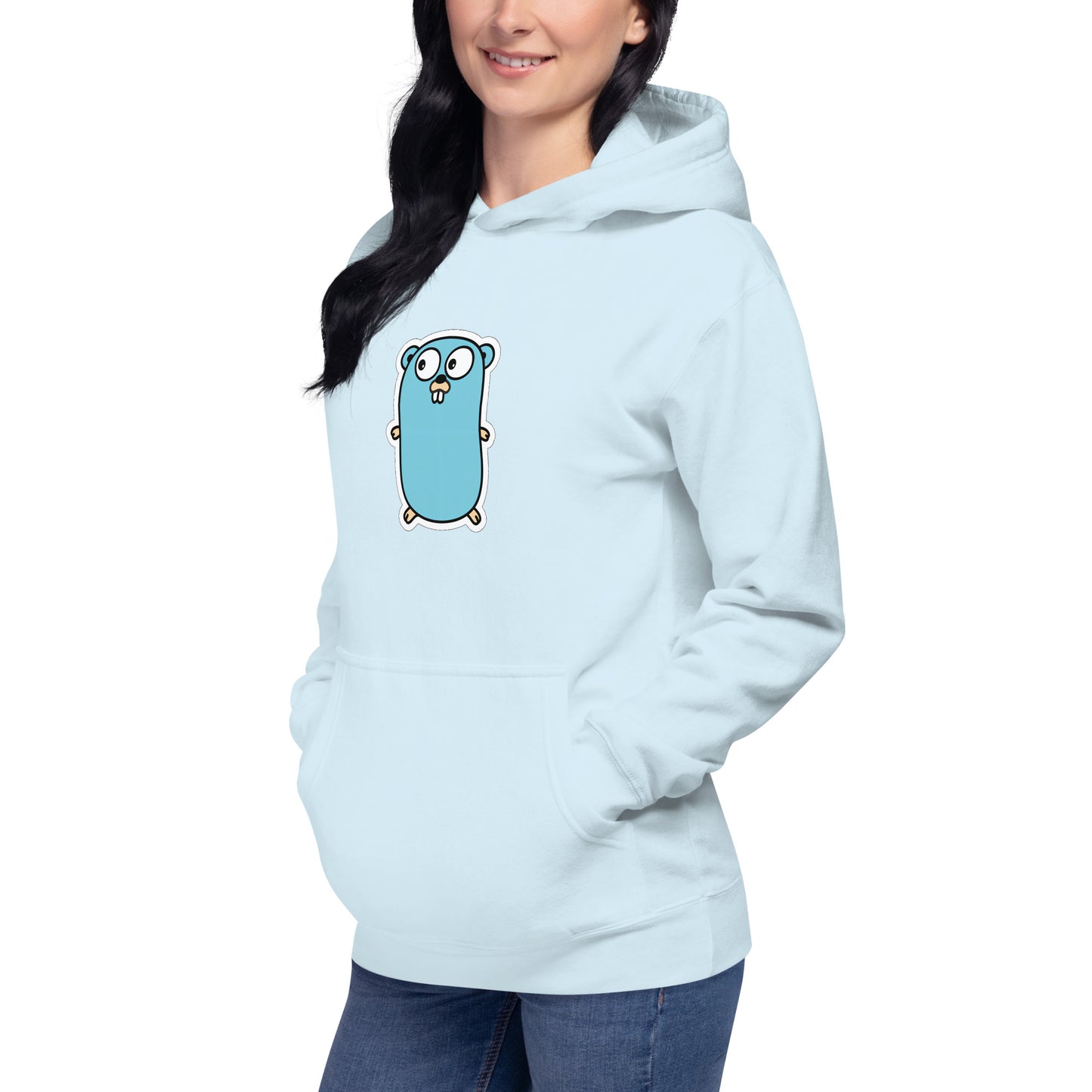 "GoLang" Unisex Hoodie The Developer Shop