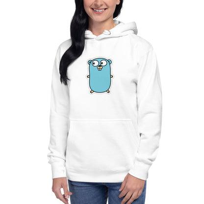 "GoLang" Unisex Hoodie The Developer Shop