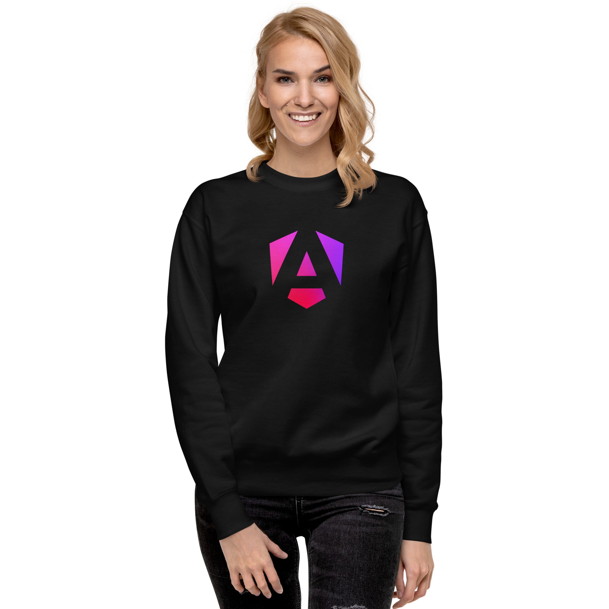 "ANGULAR" Unisex Premium Sweatshirt The Developer Shop