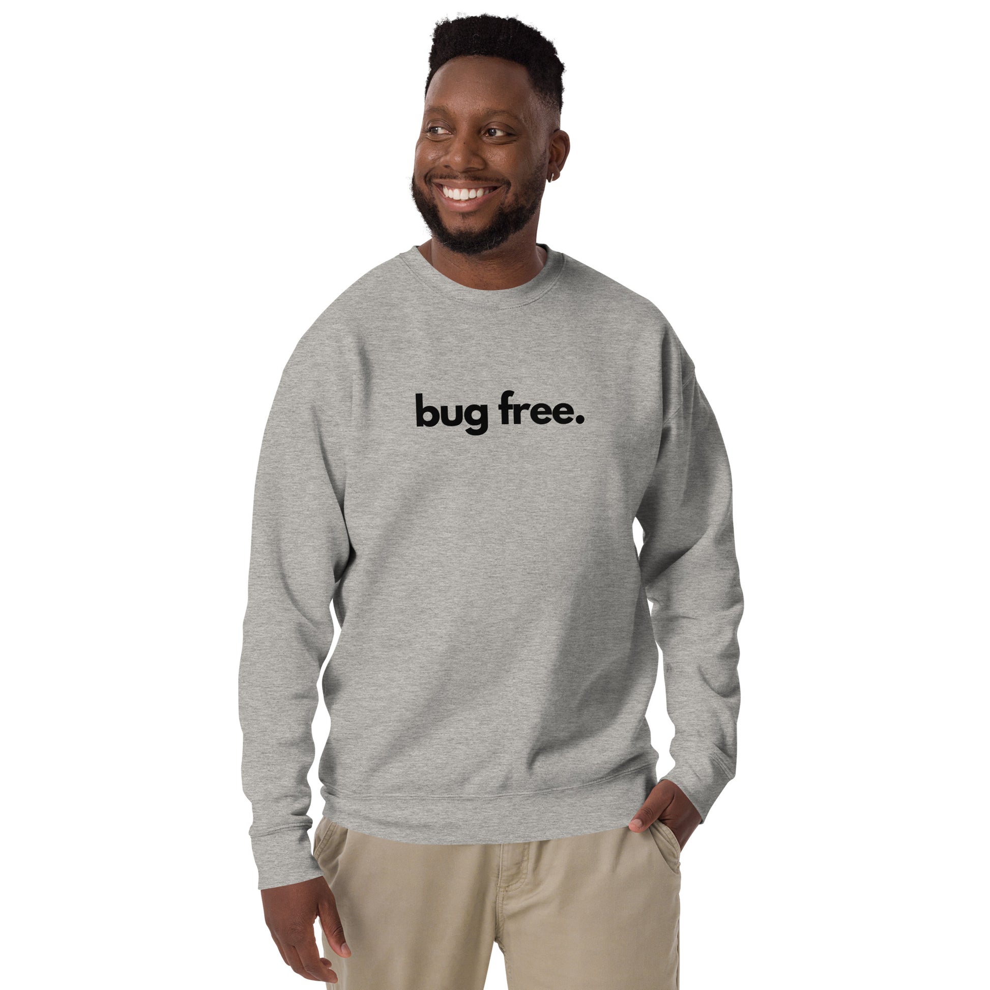 "BUG FREE" Unisex Premium Sweatshirt The Developer Shop