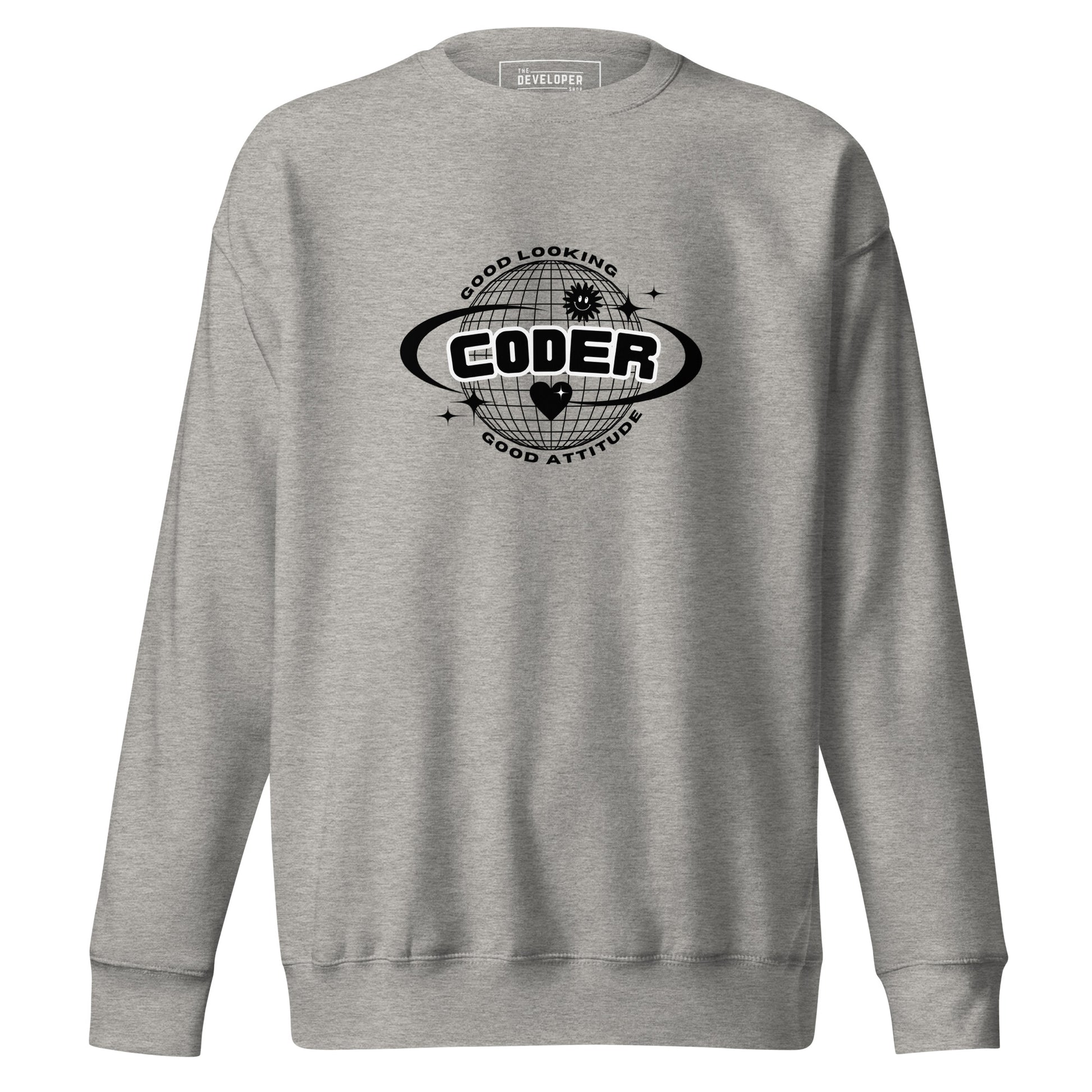 "GOOD CODER" Unisex Premium Sweatshirt The Developer Shop