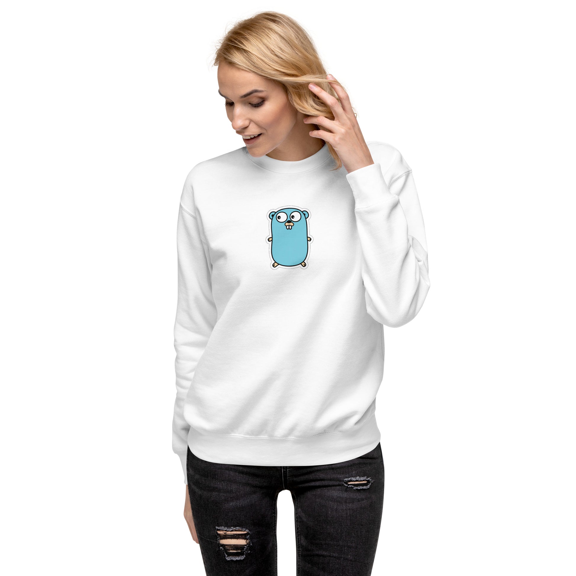 "GoLang" Unisex Premium Sweatshirt The Developer Shop