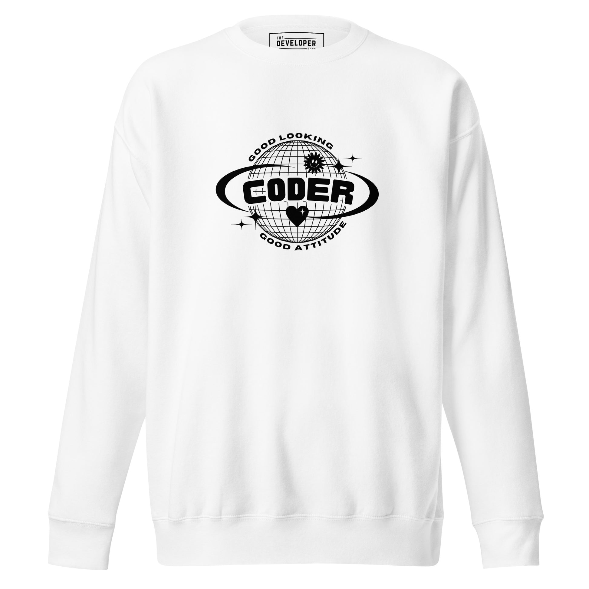 "GOOD CODER" Unisex Premium Sweatshirt The Developer Shop