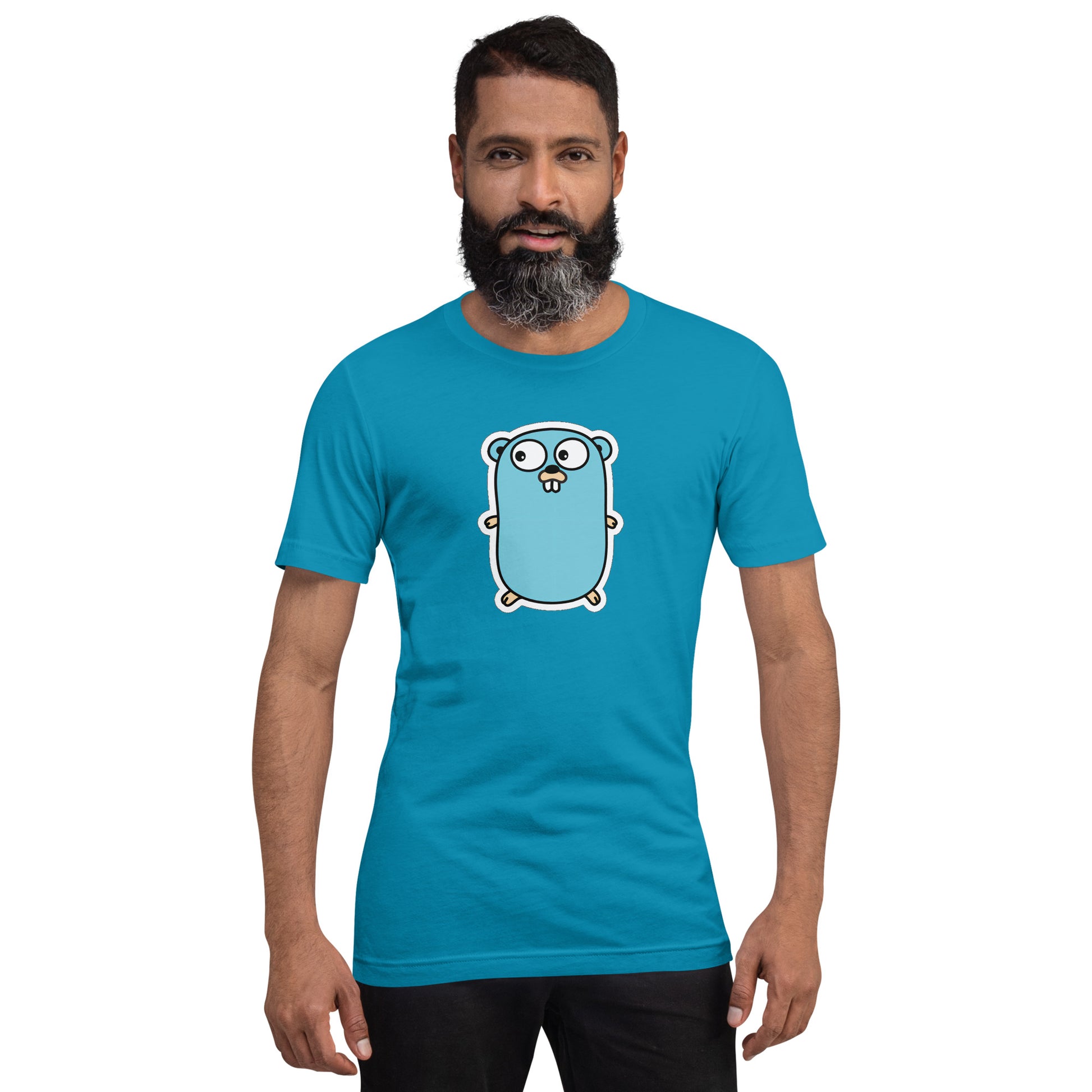 "GoLang" Unisex t-shirt The Developer Shop