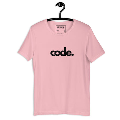 "CODE." Premium Unisex T-Shirt The Developer Shop