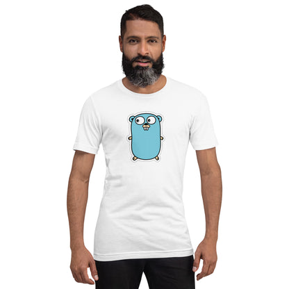 "GoLang" Unisex t-shirt The Developer Shop