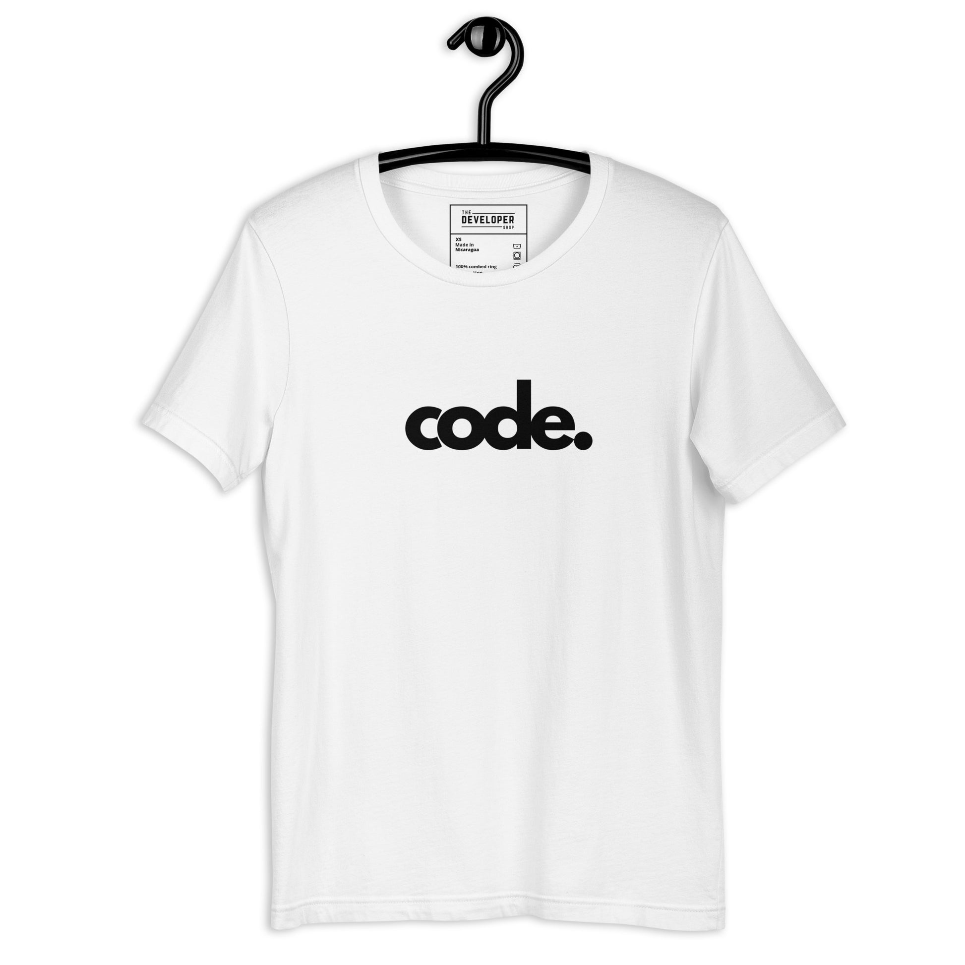 "CODE." Premium Unisex T-Shirt The Developer Shop