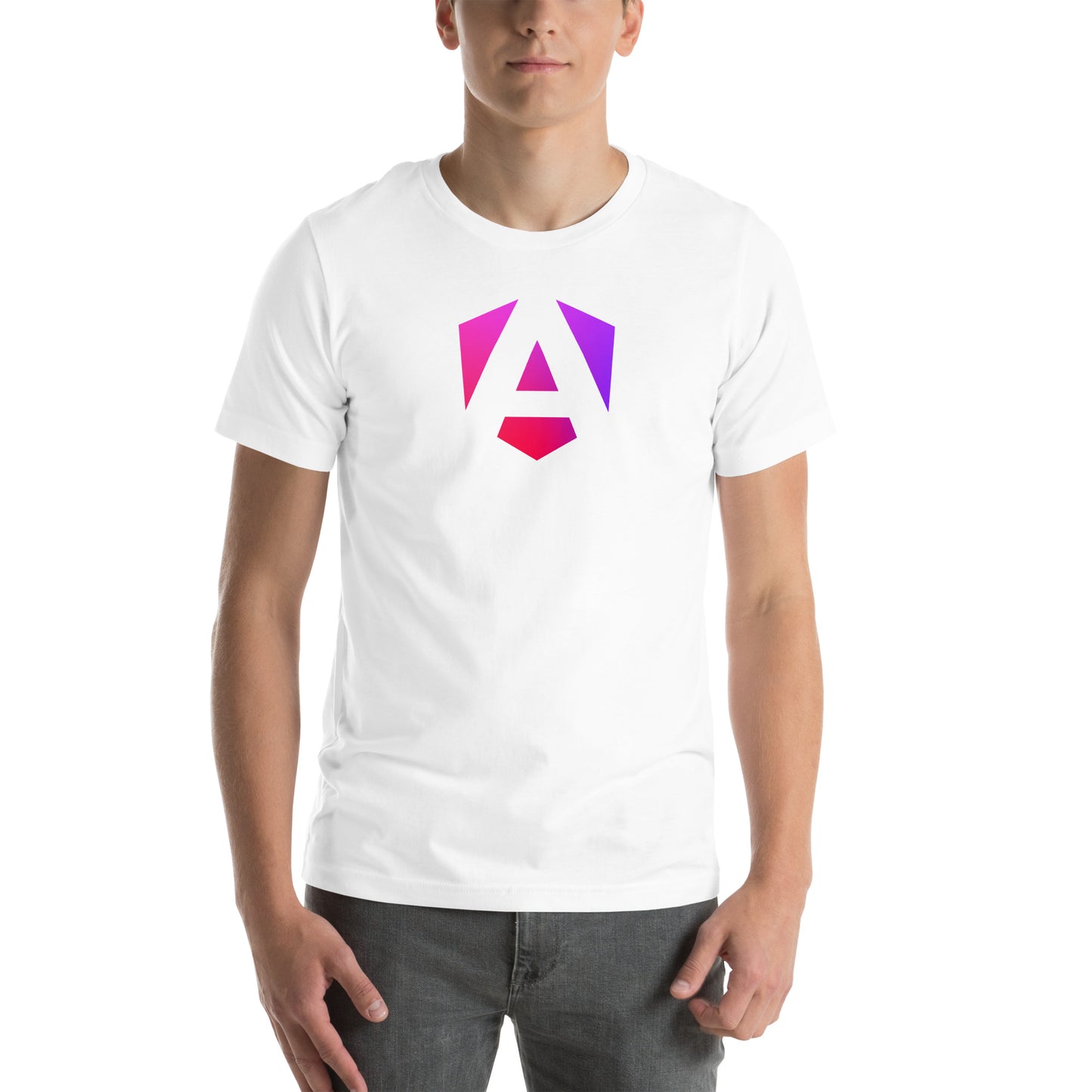 "ANGULAR" Unisex t-shirt The Developer Shop