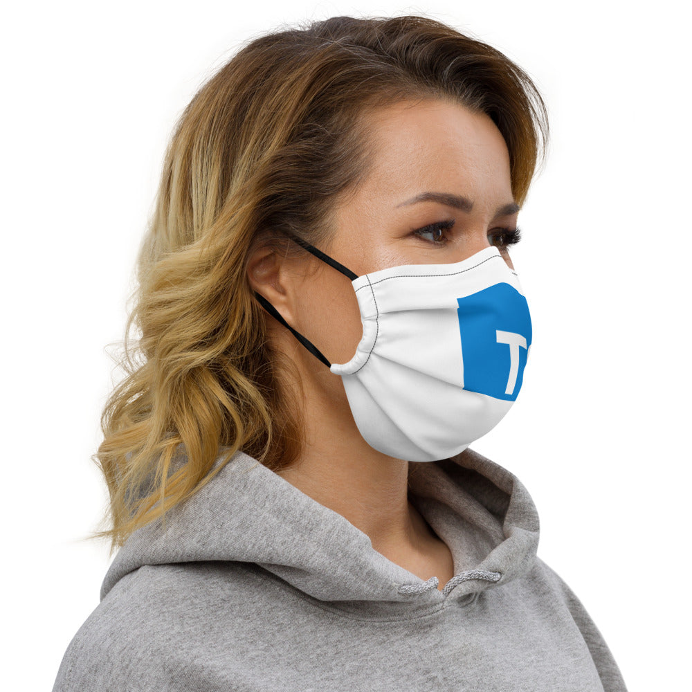 "TYPESCRIPT" Premium face mask The Developer Shop