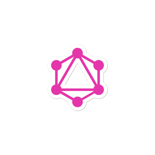 "GraphQL" Bubble-free stickers The Developer Shop