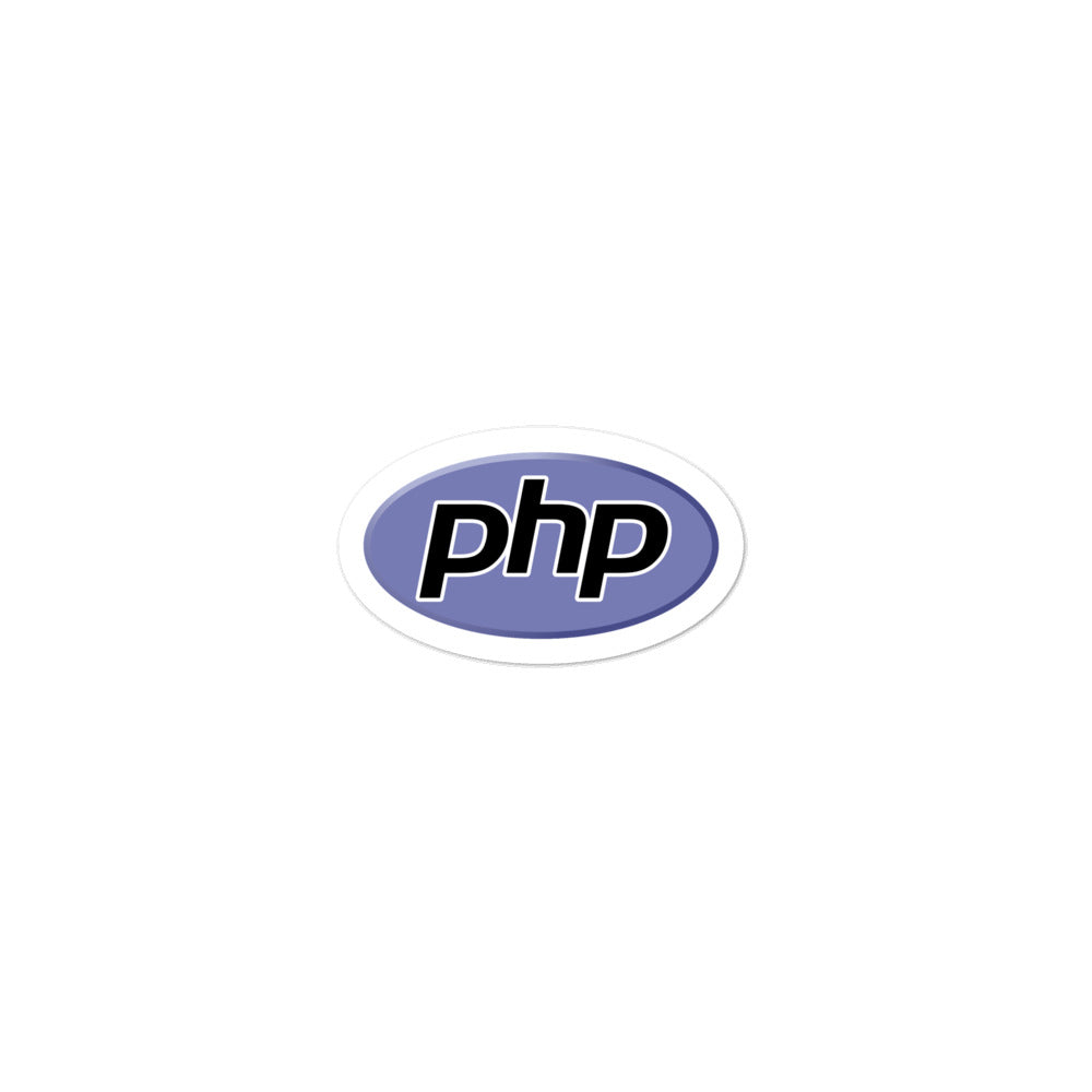 "PHP" stickers The Developer Shop