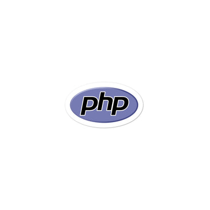 "PHP" stickers The Developer Shop