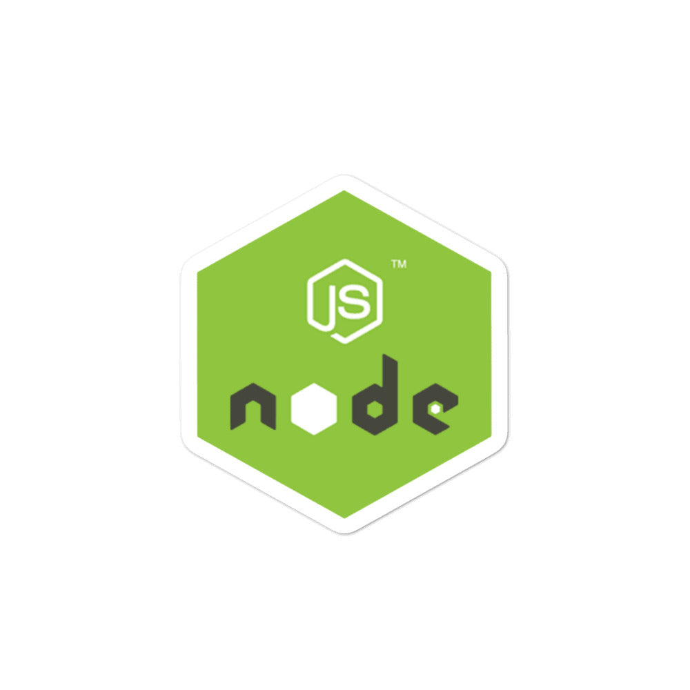 "NODE" Bubble-free stickers The Developer Shop