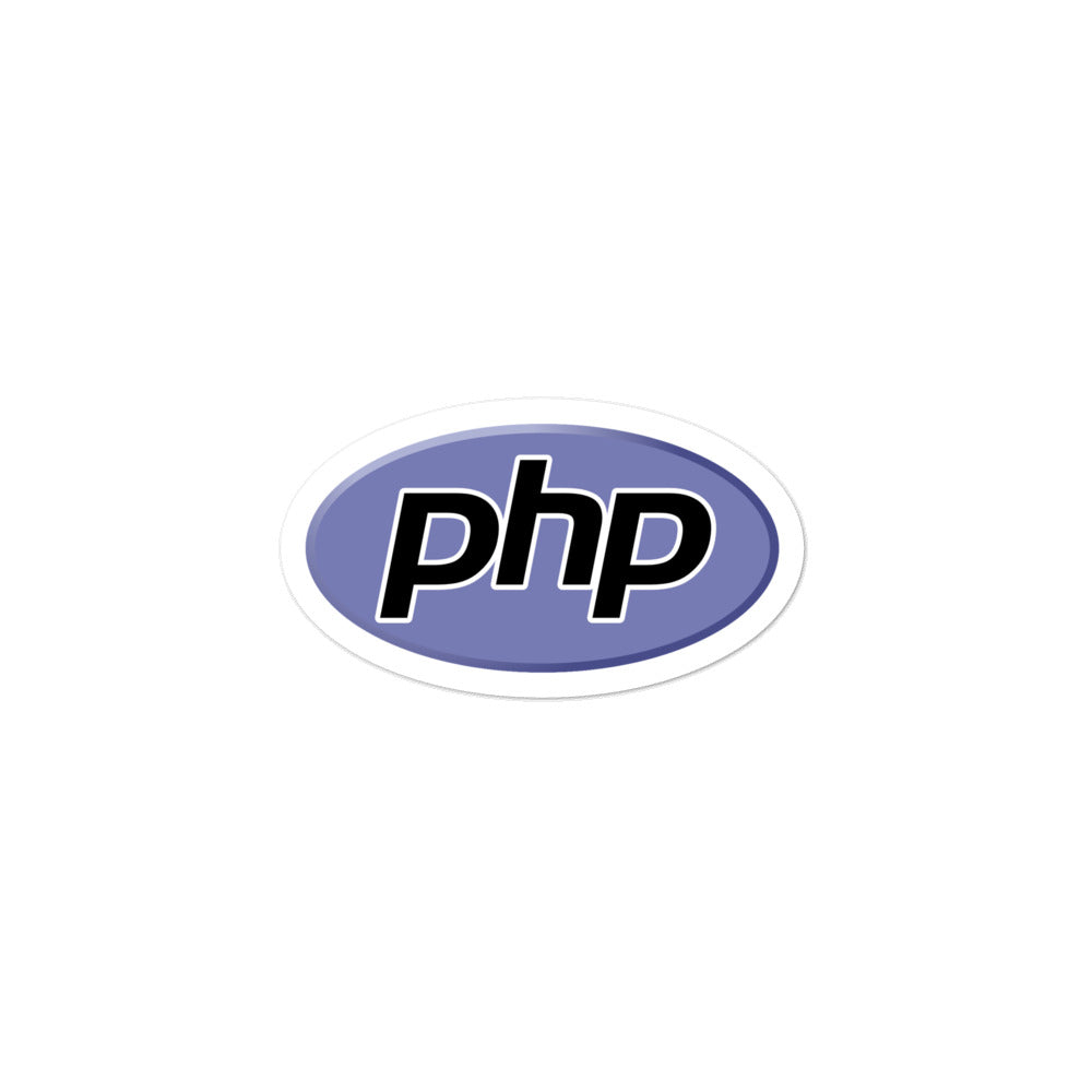 "PHP" stickers The Developer Shop