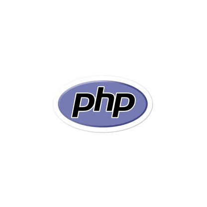 "PHP" stickers The Developer Shop