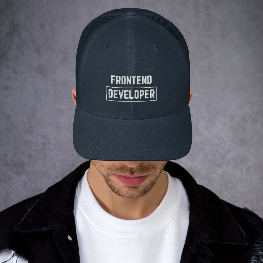 "FRONTEND DEVELOPER" Trucker Cap The Developer Shop