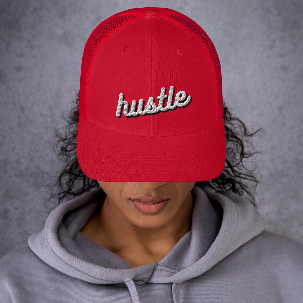 "HUSTLE" Trucker Cap The Developer Shop