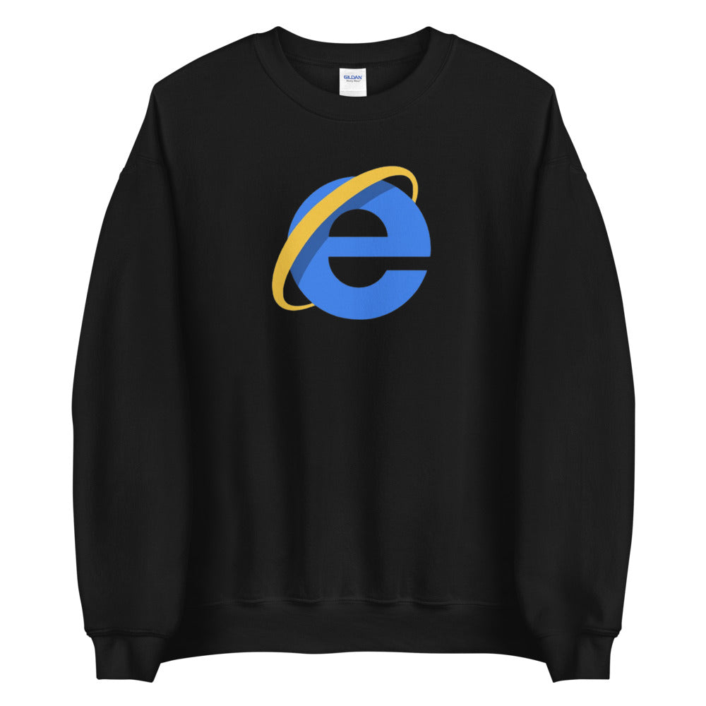 "INTERNET EXPLORER" Sweatshirt The Developer Shop