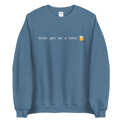 "SUDO GET ME A BEER" Sweatshirt The Developer Shop