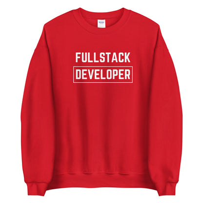 "FULLSTACK DEVELOPER" Dark Sweatshirt The Developer Shop