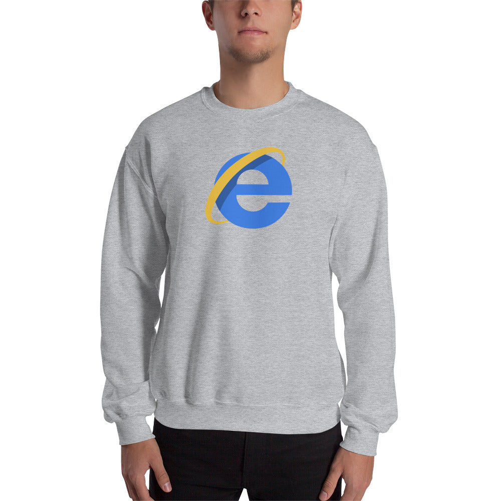 "INTERNET EXPLORER" Sweatshirt The Developer Shop