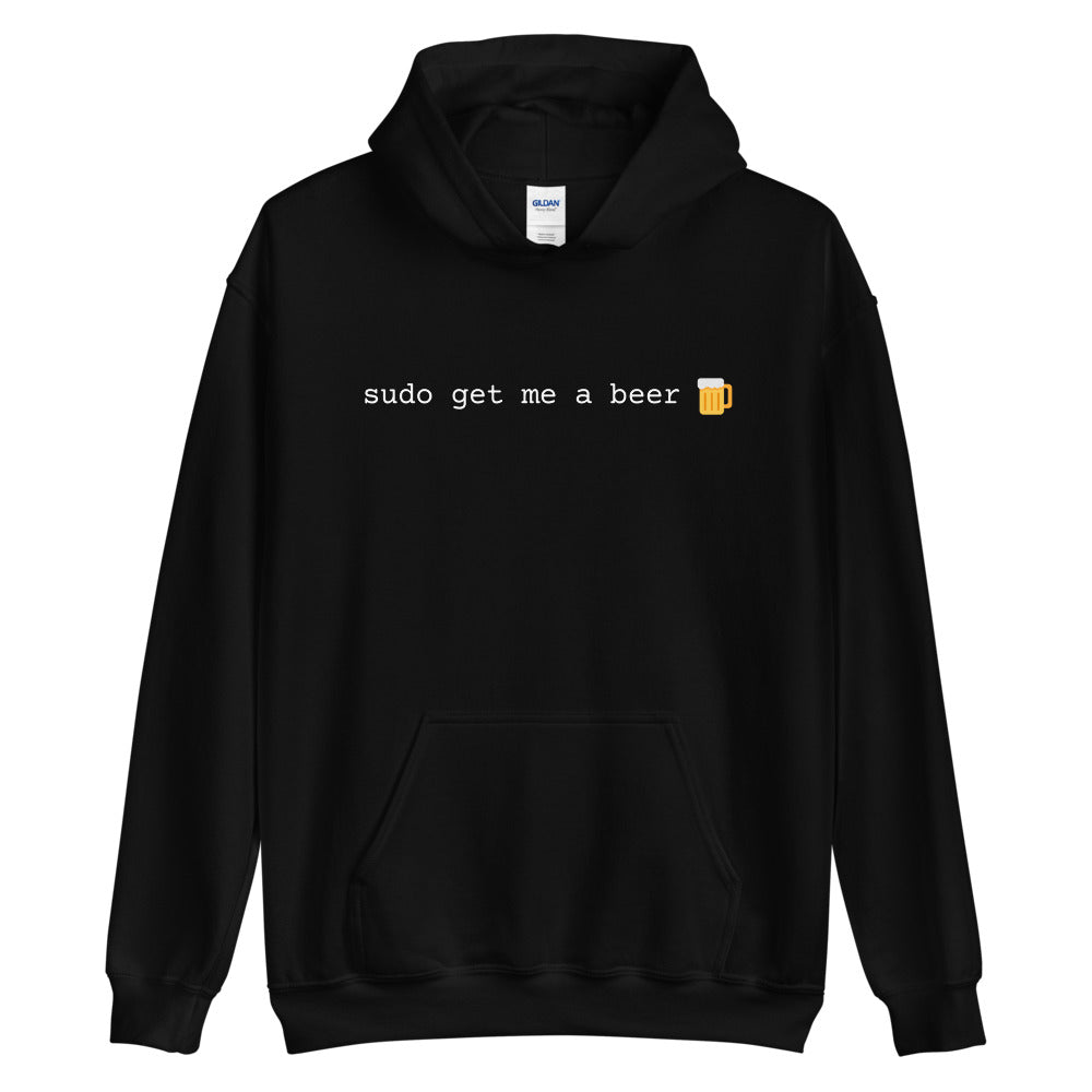 "SUDO GET ME A BEER" Hoodie The Developer Shop