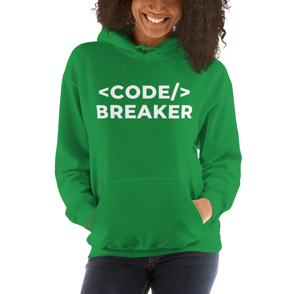 "CODE BREAKER" Hoodie The Developer Shop