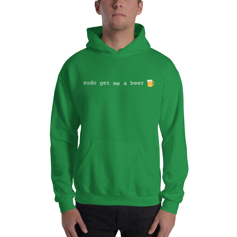 "SUDO GET ME A BEER" Hoodie The Developer Shop