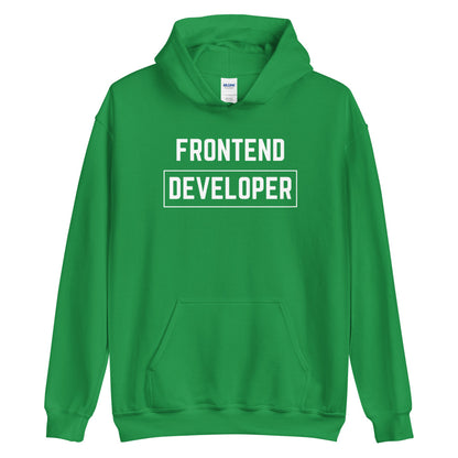 "FRONTEND DEVELOPER" Dark Hoodie The Developer Shop