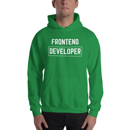 "FRONTEND DEVELOPER" Dark Hoodie The Developer Shop