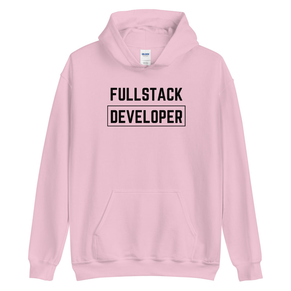 "FULLSTACK DEVELOPER" Light Hoodie The Developer Shop