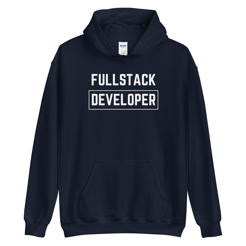 "FULLSTACK DEVELOPER" Dark Hoodie The Developer Shop