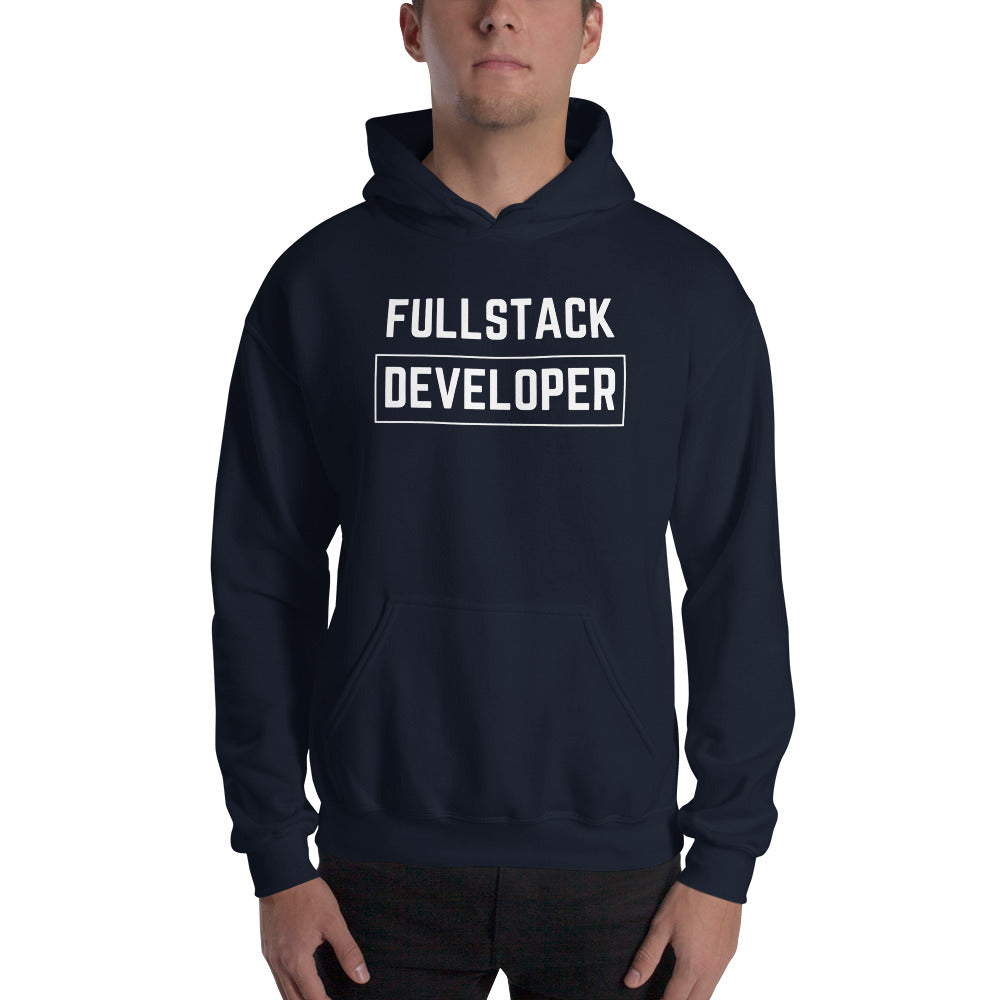 "FULLSTACK DEVELOPER" Dark Hoodie The Developer Shop