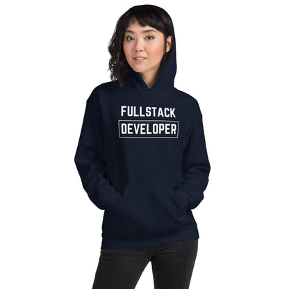 "FULLSTACK DEVELOPER" Dark Hoodie The Developer Shop