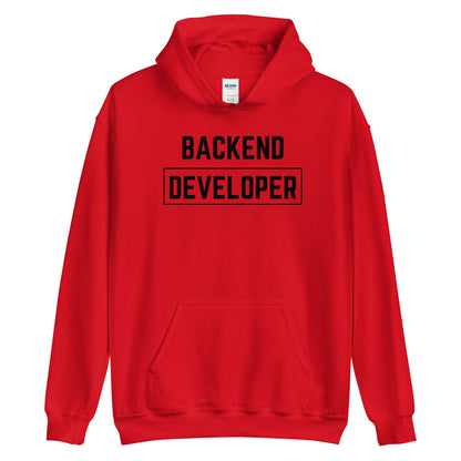 "BACKEND DEVELOPER" Light Hoodie The Developer Shop