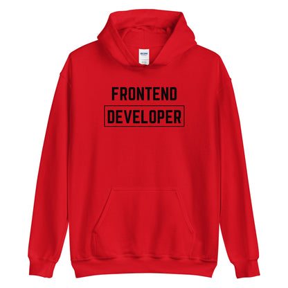 "FRONTEND DEVELOPER" Light Hoodie The Developer Shop