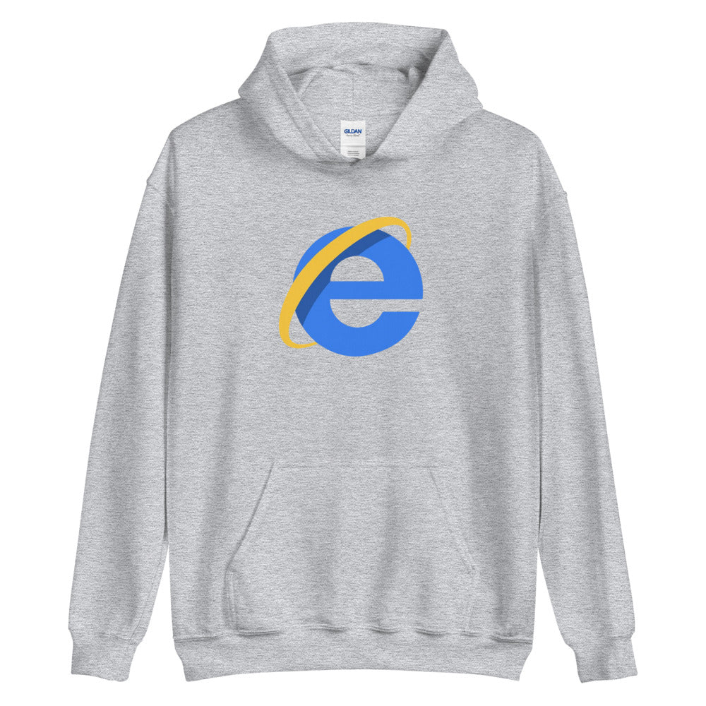 "INTERNET EXPLORER" Hoodie The Developer Shop