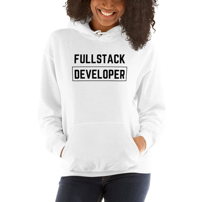 "FULLSTACK DEVELOPER" Light Hoodie The Developer Shop