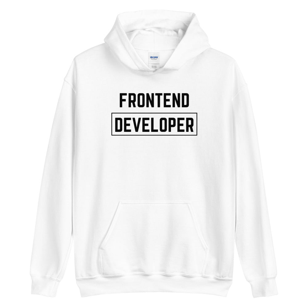 "FRONTEND DEVELOPER" Light Hoodie — The Developer Shop