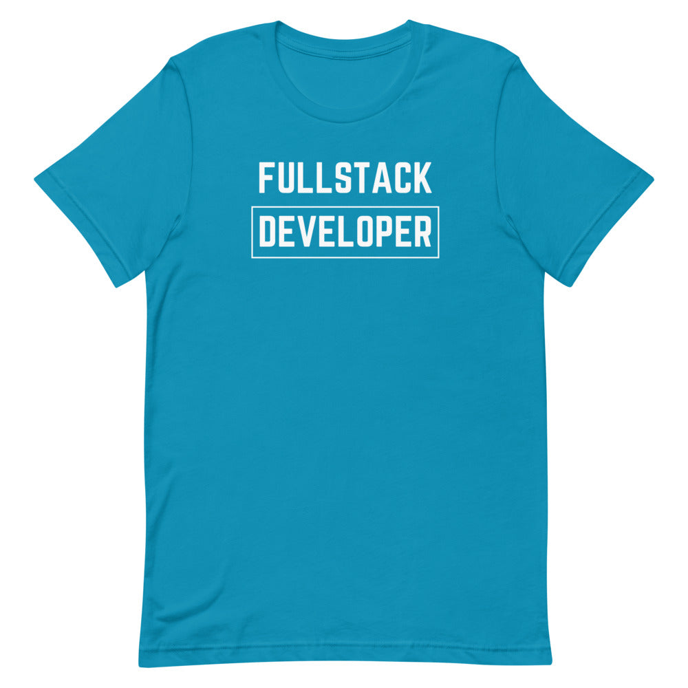 "FULLSTACK DEVELOPER" Dark T-Shirt The Developer Shop