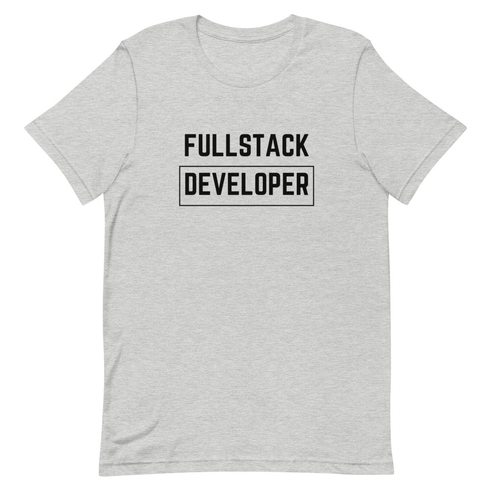 "FULLSTACK DEVELOPER" Light T-Shirt The Developer Shop