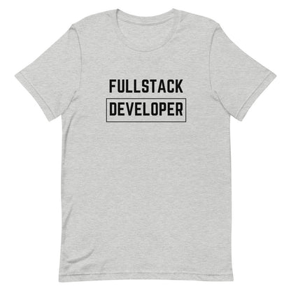 "FULLSTACK DEVELOPER" Light T-Shirt The Developer Shop