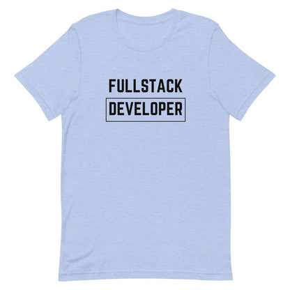 "FULLSTACK DEVELOPER" Light T-Shirt The Developer Shop