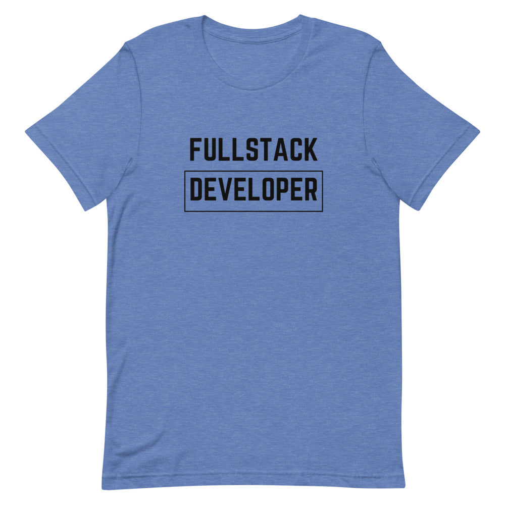 "FULLSTACK DEVELOPER" Light T-Shirt The Developer Shop