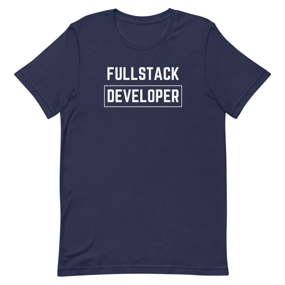 "FULLSTACK DEVELOPER" Dark T-Shirt The Developer Shop