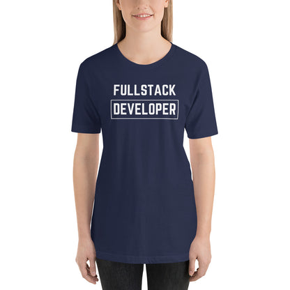 "FULLSTACK DEVELOPER" Dark T-Shirt The Developer Shop