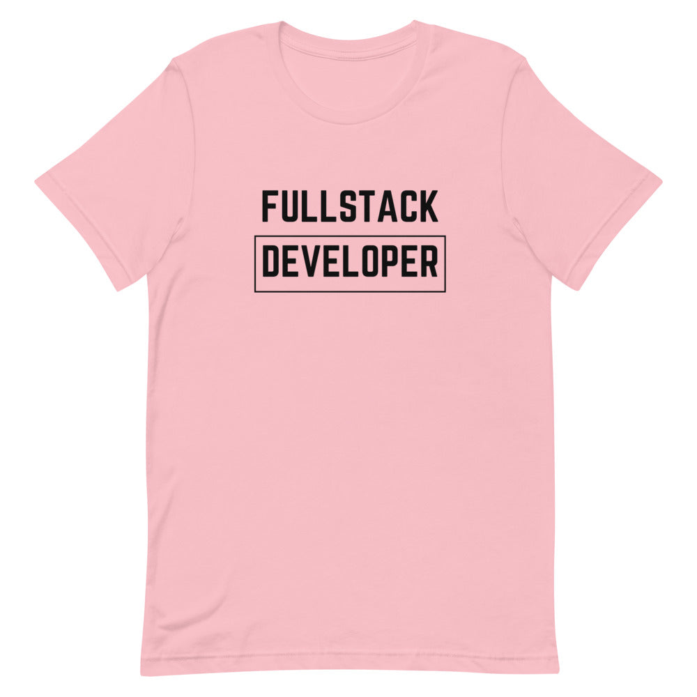 "FULLSTACK DEVELOPER" Light T-Shirt The Developer Shop